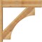 Ekena Millwork Westlake Block Rough Sawn Outlooker, Western Red Cedar, 8"W x 36"D x 36"H OUT08X36X36WTL05RWR - alternate 4